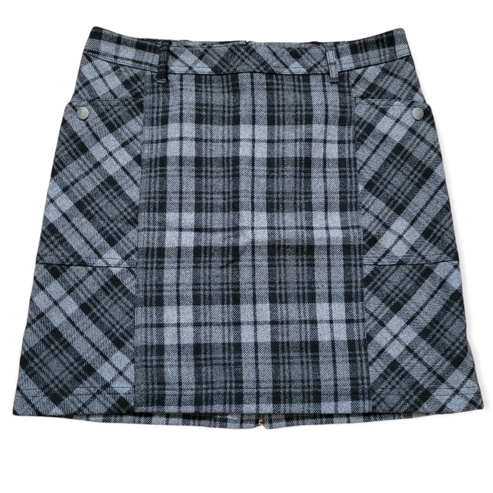 EDDIE Bower Plaid Skirt | size 8
